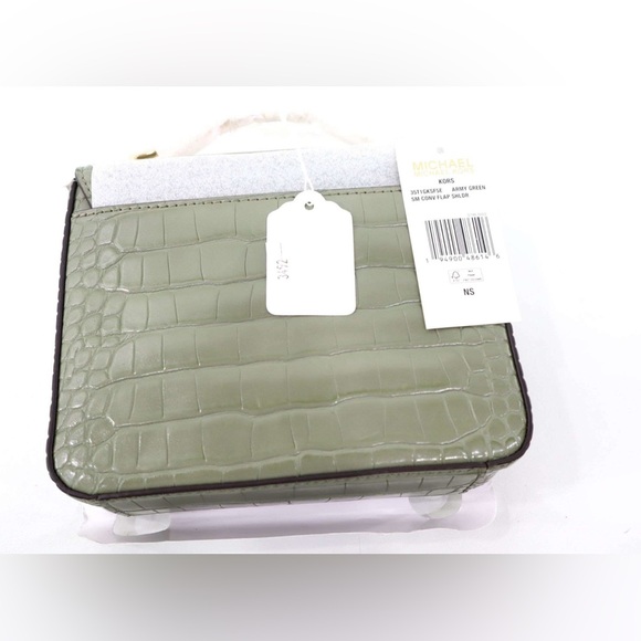 NWT Michael Kors Small Crocodile Embossed Convertible Crossbody Bag MSRP $498 - Picture 6 of 8